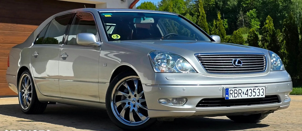 Lexus LS cena 38800 przebieg: 234000, rok produkcji 2003 z Golina małe 781